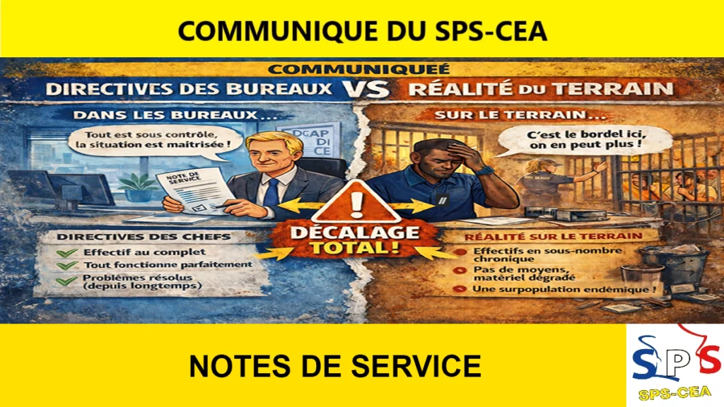 CP de Toulouse/Seysses : note de service N°593 : la théorie contre le mur de la réalité
