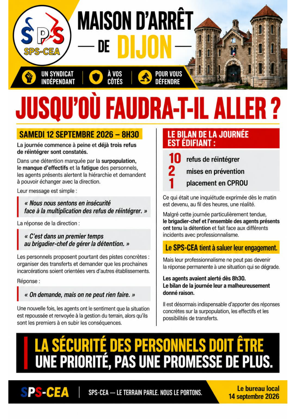 MA Dijon : Jusqu'où faudra-t'il aller