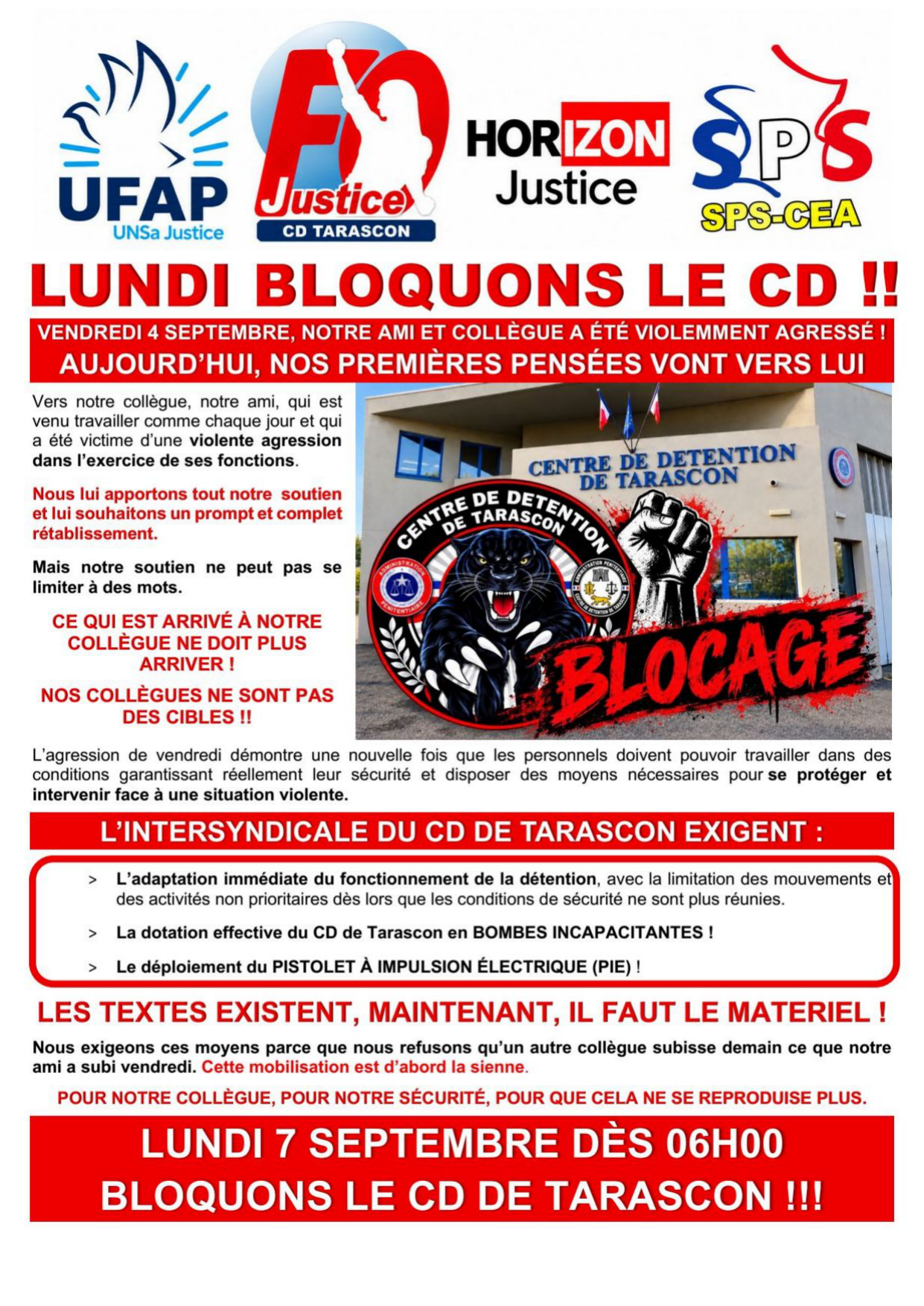 CD Tarascon : bloquons le CD