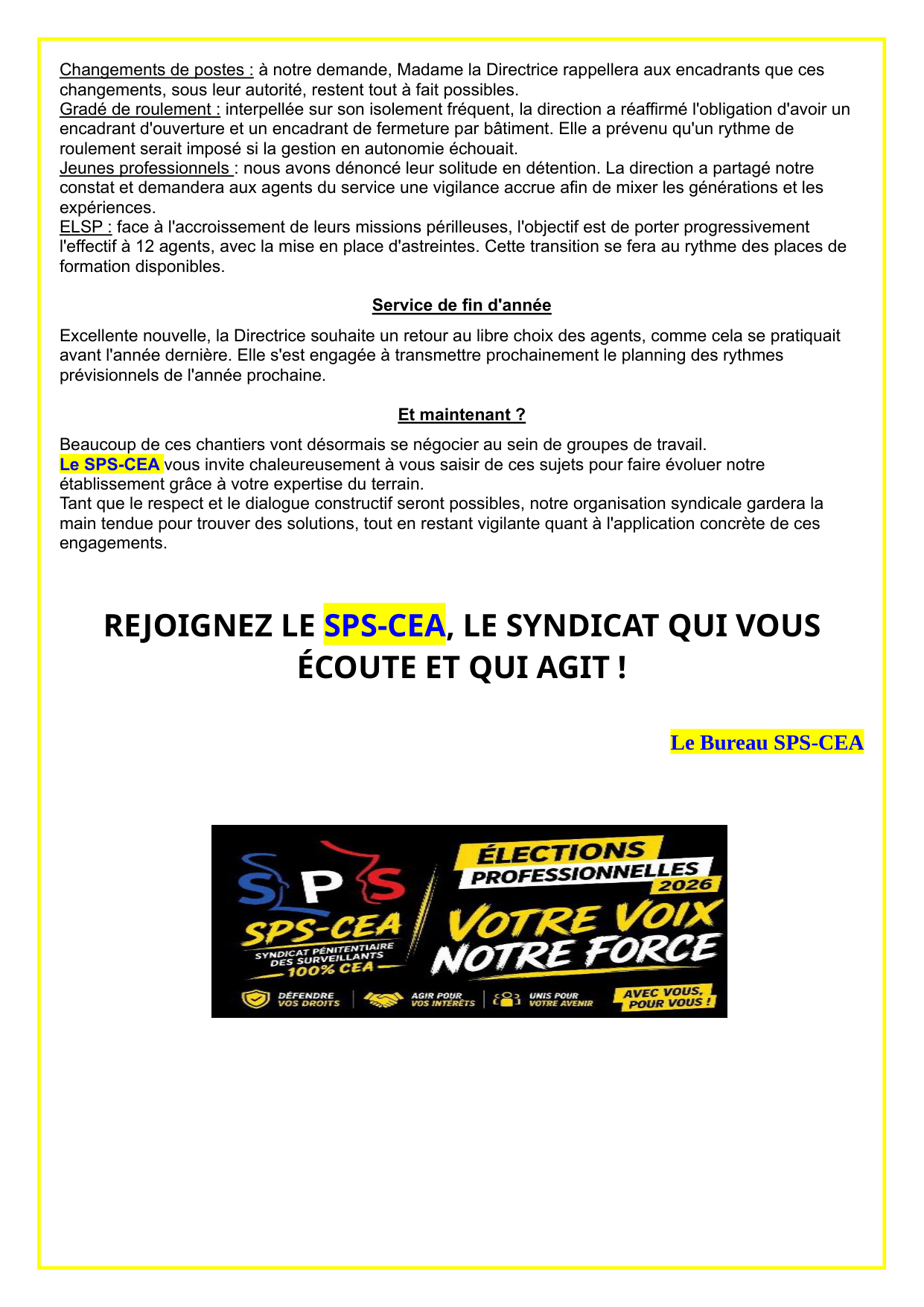 CD de Villenauxe-la-Grande : Un dialogue exigeant pour des avancées concrètes : notre force, c’est vous !